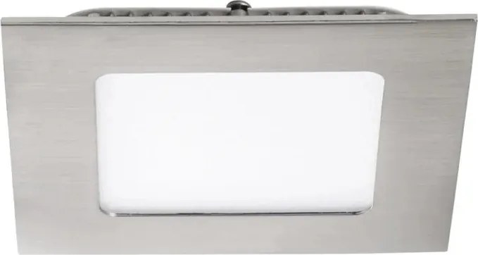 Lámpatest süllyesztett Led panel négyzet ezüst vízálló Kanlux