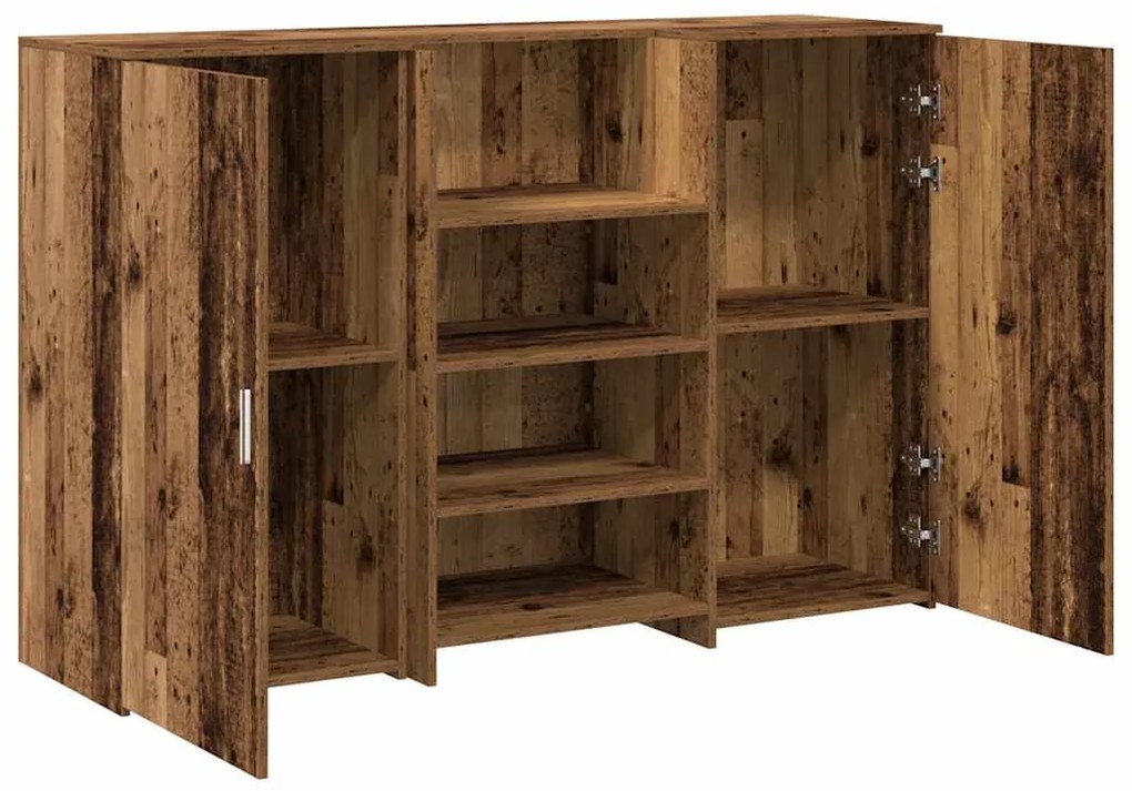 recepciós pult antik fa 155x50x103,5 cm szerelt fa