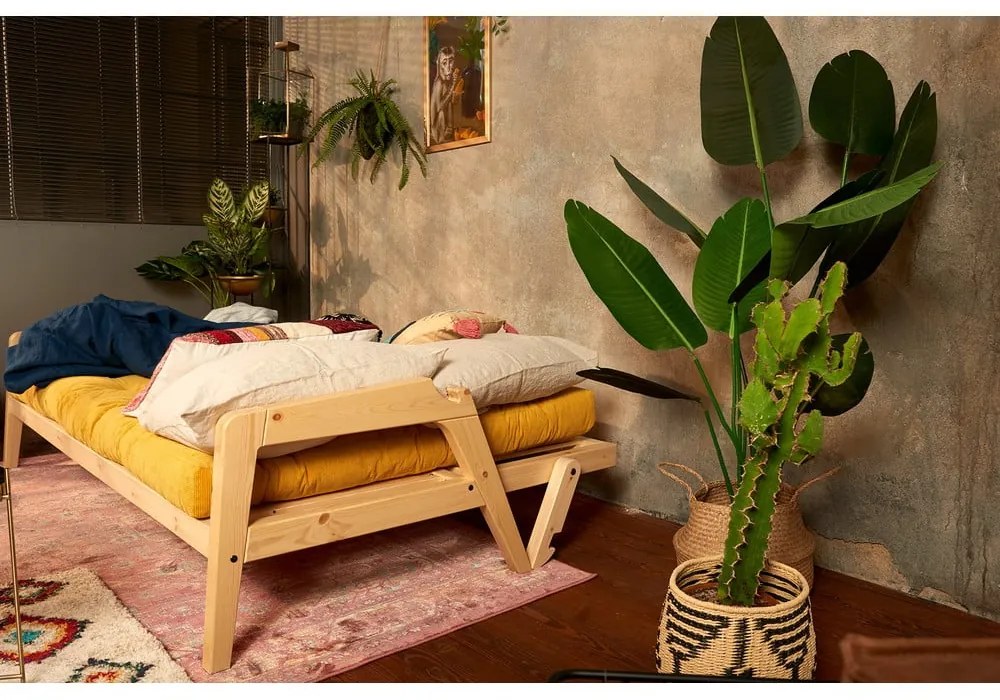 Grab bézs kinyitható kanapé 204 cm - Karup Design