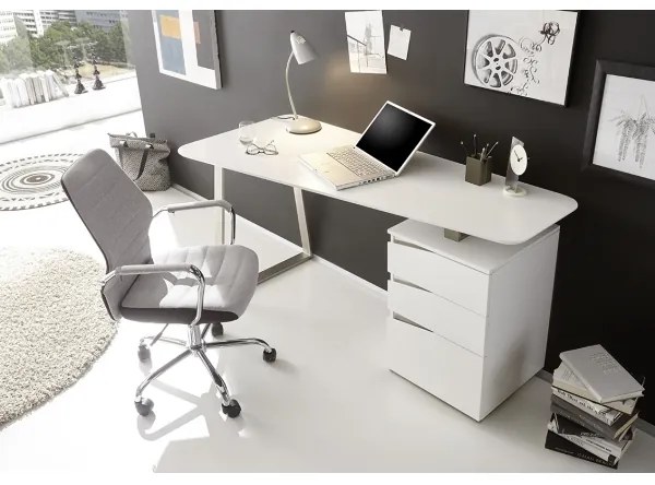 TOMI fehér íróasztal