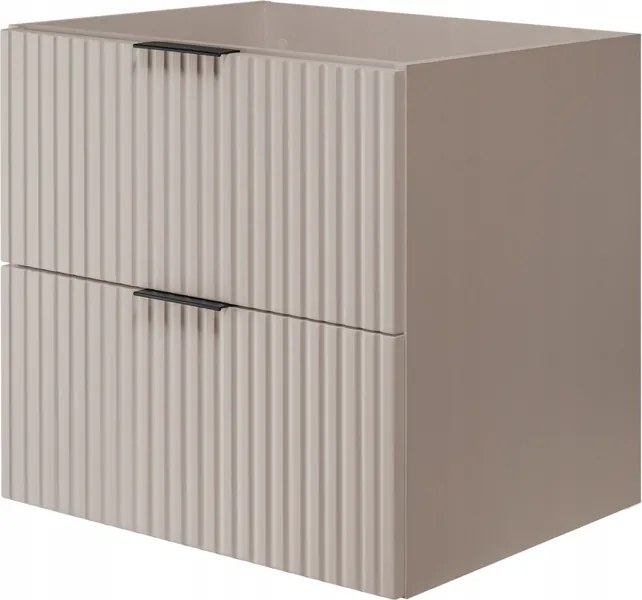 Fürdőszoba szekrény mosdó alá akasztható kasmír 60-as Mdf frontok