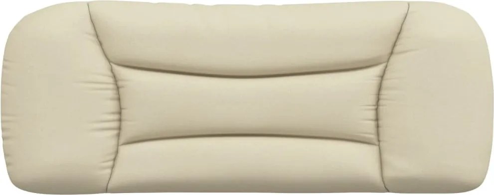 krémszínű szövet fejtámla párna Hvar 100 cm