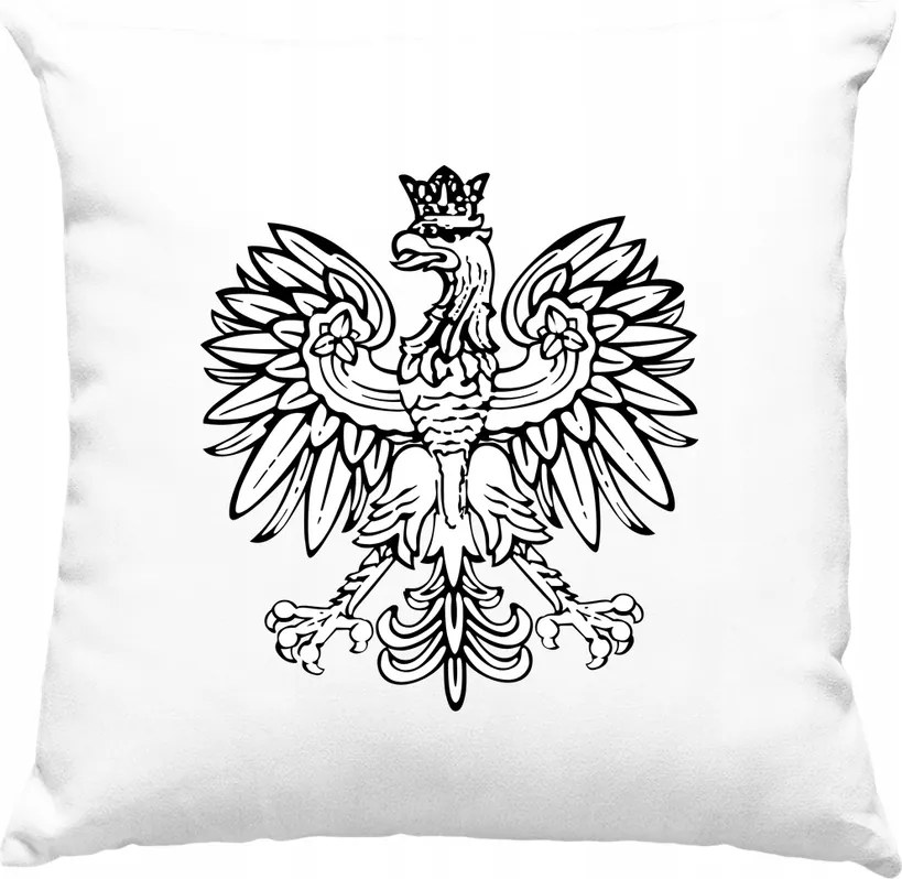 Párna Sas Művészet Címer Lengyel Fehér