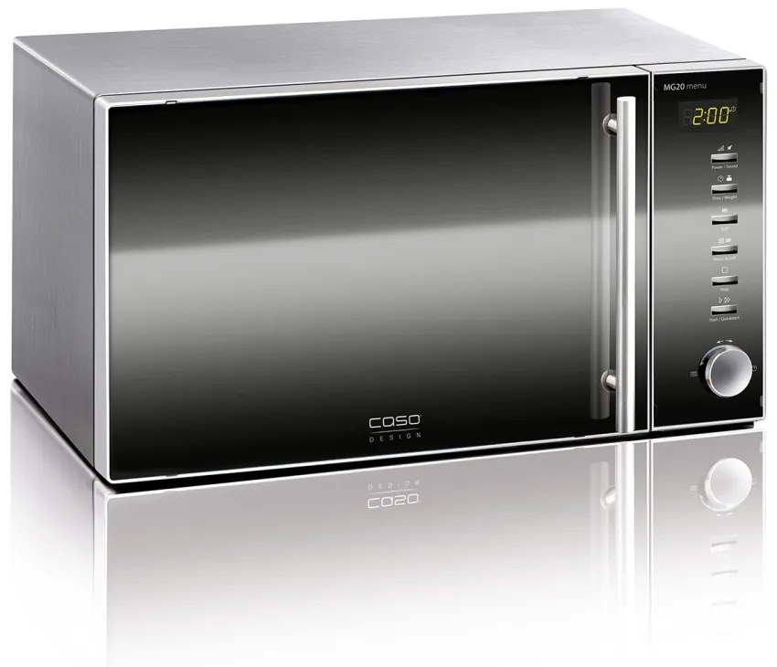 CASO Design MG 20 Menu 800W 20 Liter Grilles Mikrohullámú Sütő