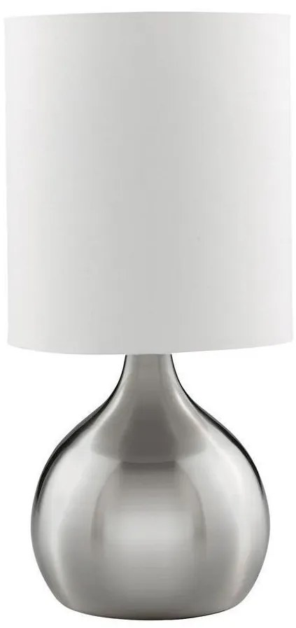 Searchlight EU3923SS - Asztali lámpa TOUCH 1xE14/40W/230V