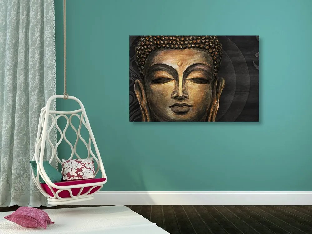 Kép Buddha arca