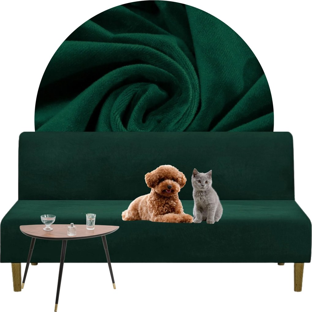 Versailles Kanapé Huzat Prémium Velúr Plüss Elasztikus 190-210 Oeko Tex