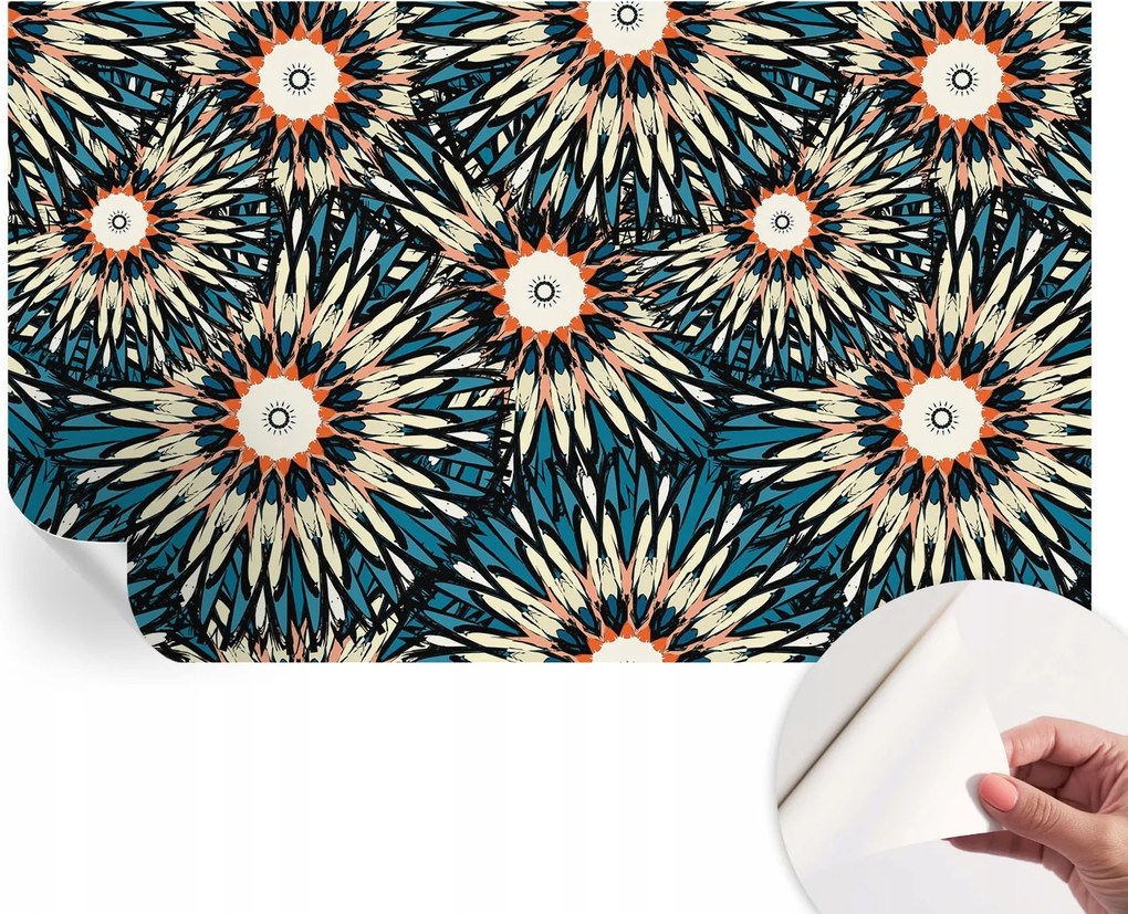 Öntapadós Dekoratív Fotótapéta Hálószobába Virágos energia 416x254