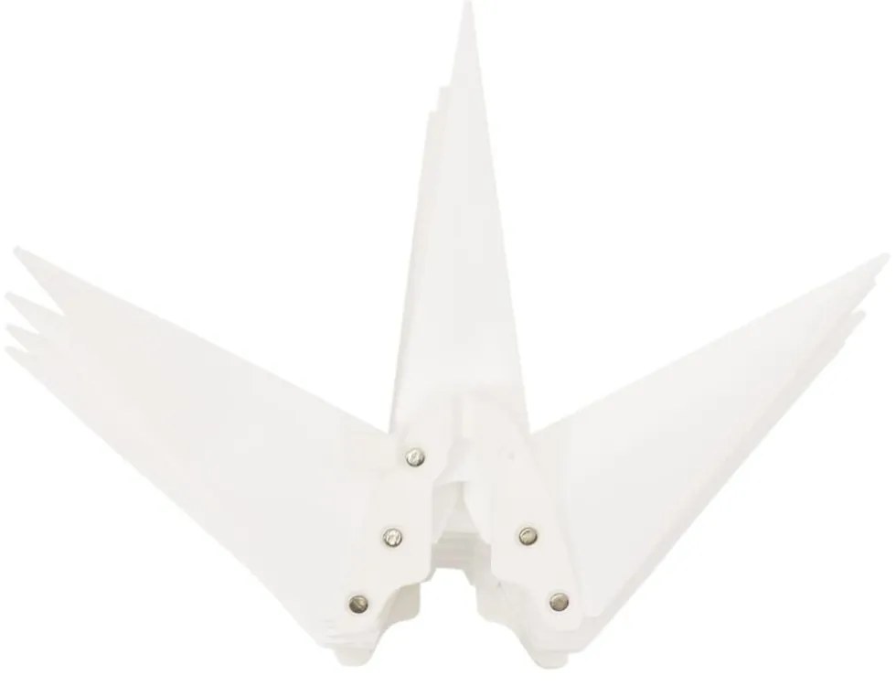 3 db összecsukható fehér karácsonyi lámpa LED-del 43 cm