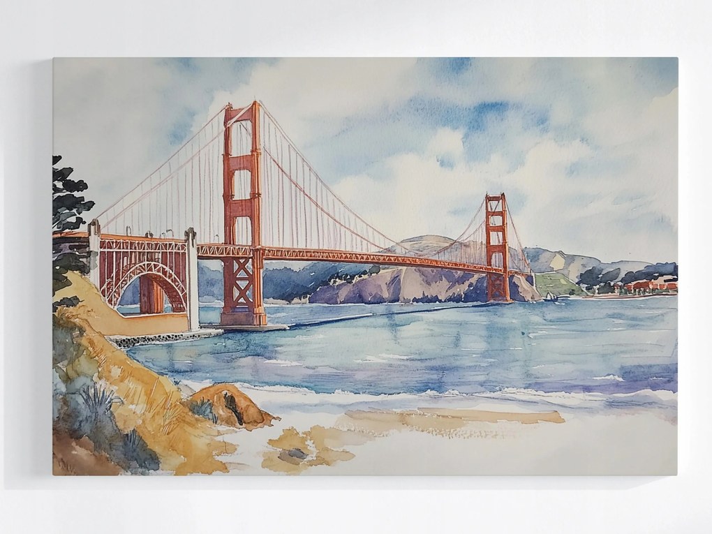 Canvas Most Golden Gate San Francisco Kalifornia Vászonkép 60x40