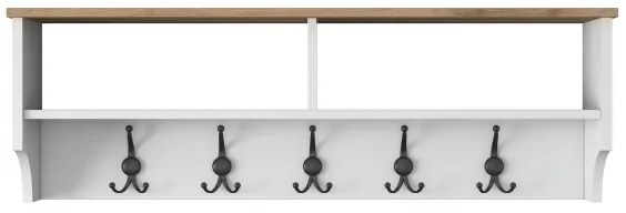 Fali fogas RANI 120x37,2 cm fehér/beige