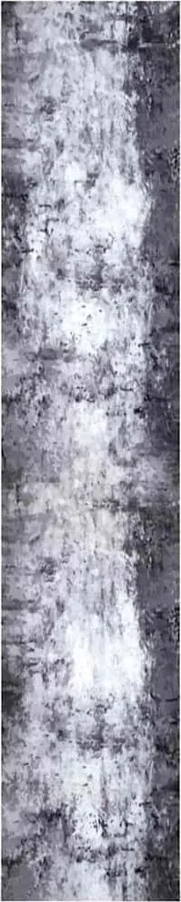 vidaXL Konyhai szőnyeg Szürke 300 x 60 cm Bársony