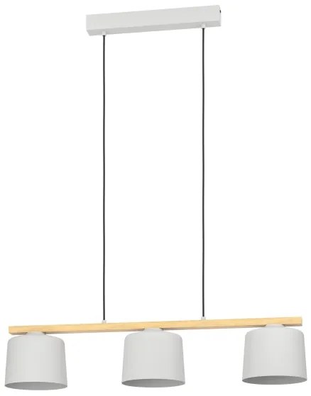 Eglo 900362 - Csillár zsinóron MARIEL 3xE27/40W/230V