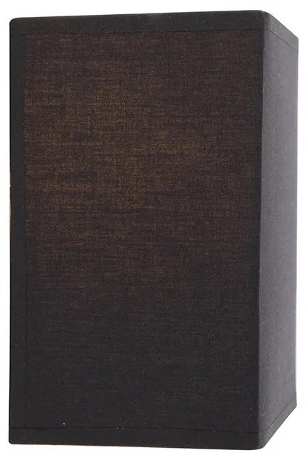 Modern fali lámpa fekete és arany - Vete