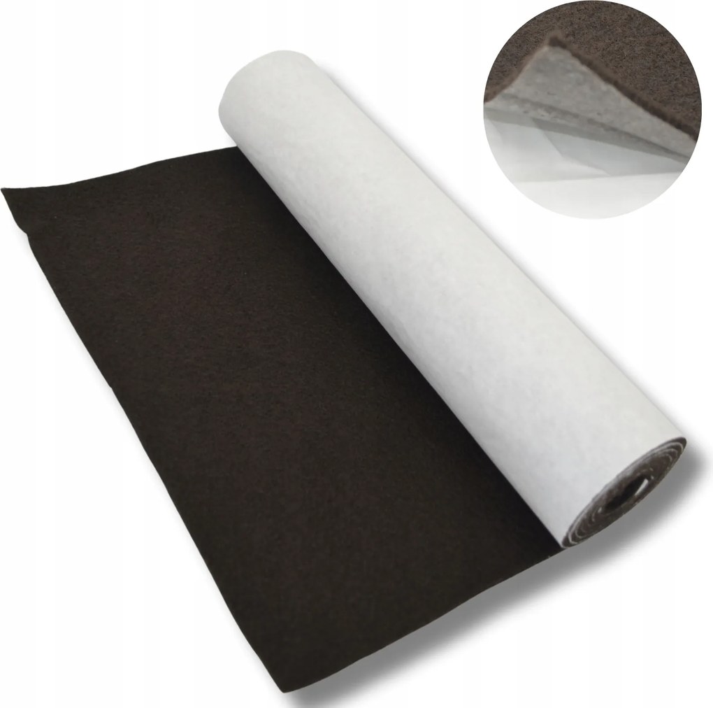 Filc Barna öntapadós hangszigetelő szőnyeg 3mm