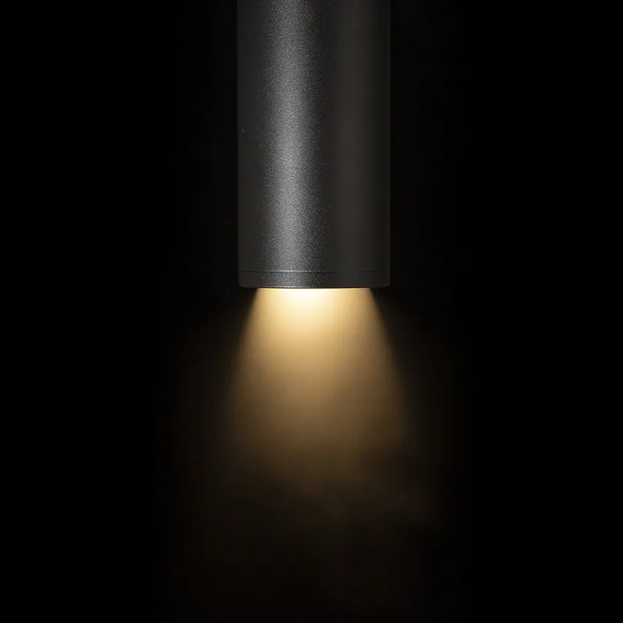 RENDL OPTIMUS 2 mennyezeti lámpa fekete 230V LED GU10 9W 25 65°