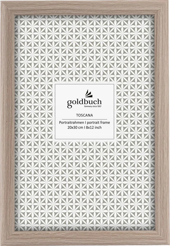 Képkeret 20x30 színes Taupe Toscana klasszikus