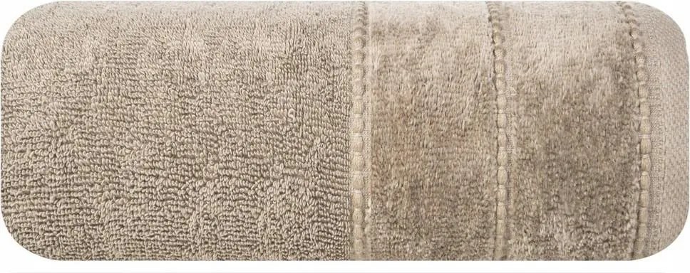 Mari törölköző 70x140 barna világos 500g/m2 frottír