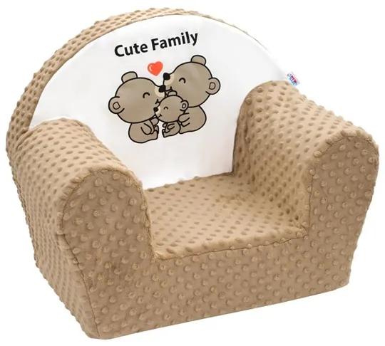 NEW BABY | Nem besorolt | Gyermek fotel New Baby Cute Family cappuccino | Barna |
