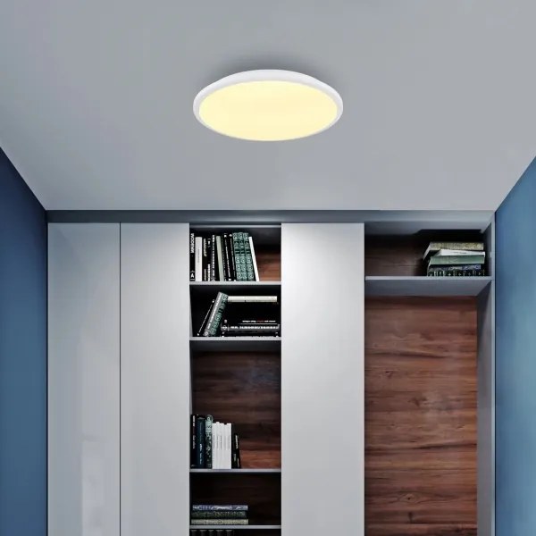 Globo 41569-18W - LED Mennyezeti lámpa XANDER LED/18W/230V 3000K átm. 35 cm fehér