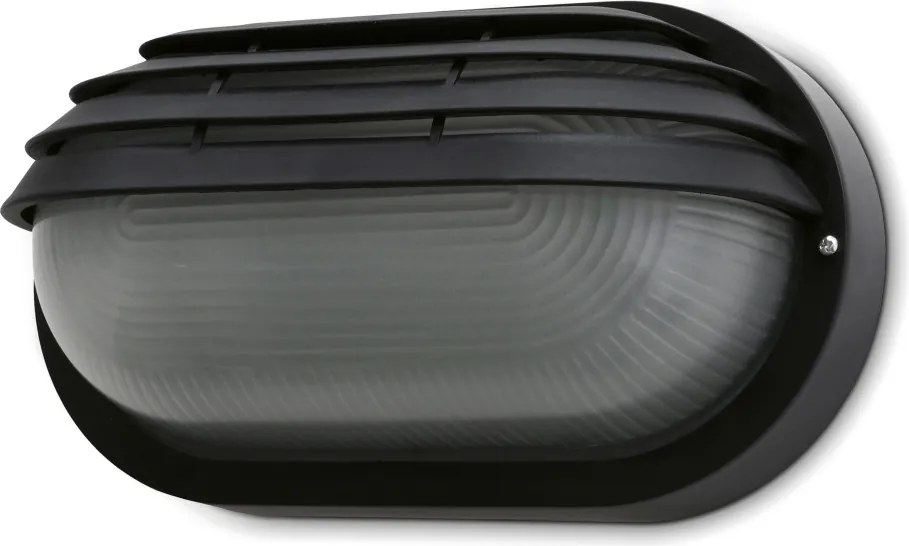 NOVOLUX 107G-G05X1A-02 FAR Modern Kültéri Fali Lámpa Fekete E27 IP44