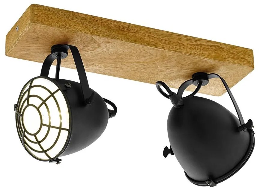 Eglo 49077 - Spotlámpa GATEBECK 2xE14/40W/230V