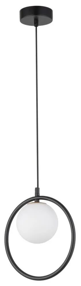 Csillár zsinóron AQUA 1xG9/12W/230V fekete