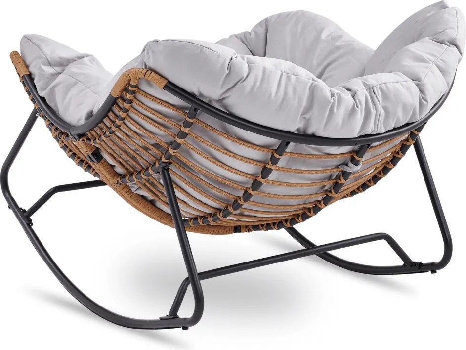 Hintaszék szürke színben ELTON