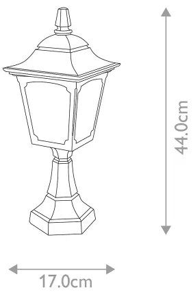 Elstead - Kültéri lámpa CHAPEL 1xE27/100W/230V IP44