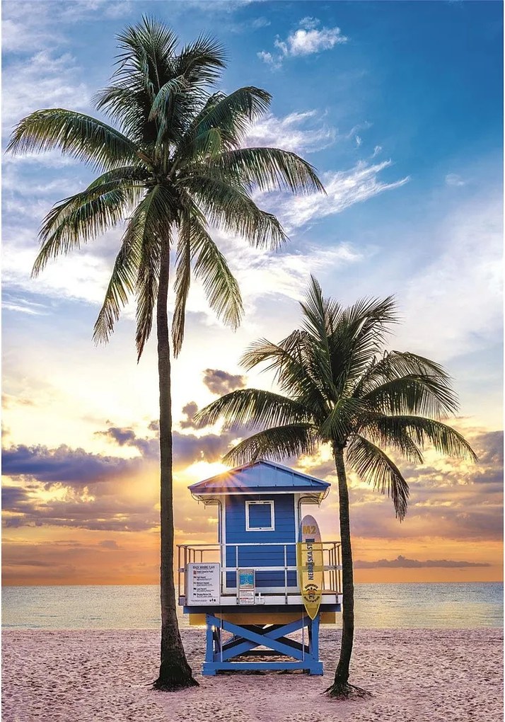 Florida Miami Beach 500 db-os Compact puzzle Clementoni