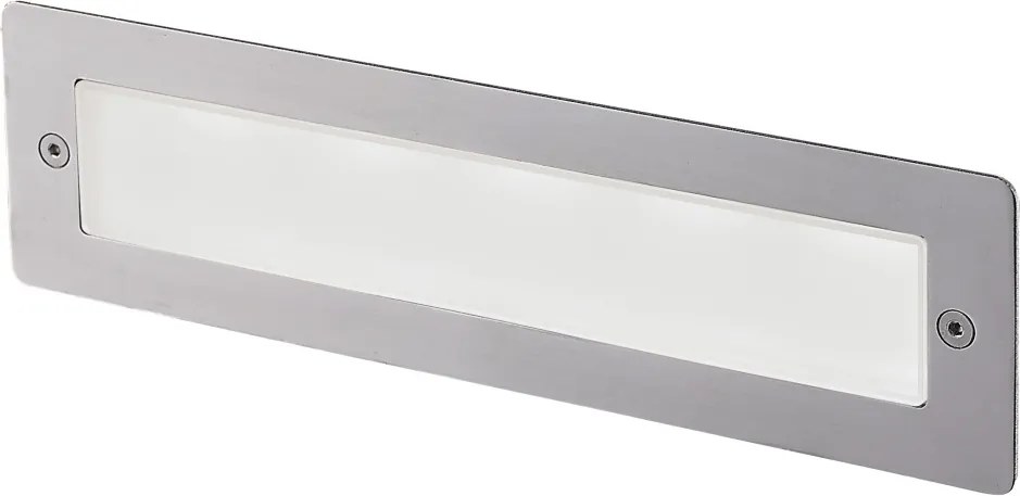 NOVOLUX 544A-L0105A-30 DAS Kültéri Falba Építhető Lámpa Ezüst LED IP65