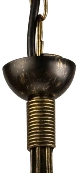 Csillár láncon DONATO 6xE14/40W/230V