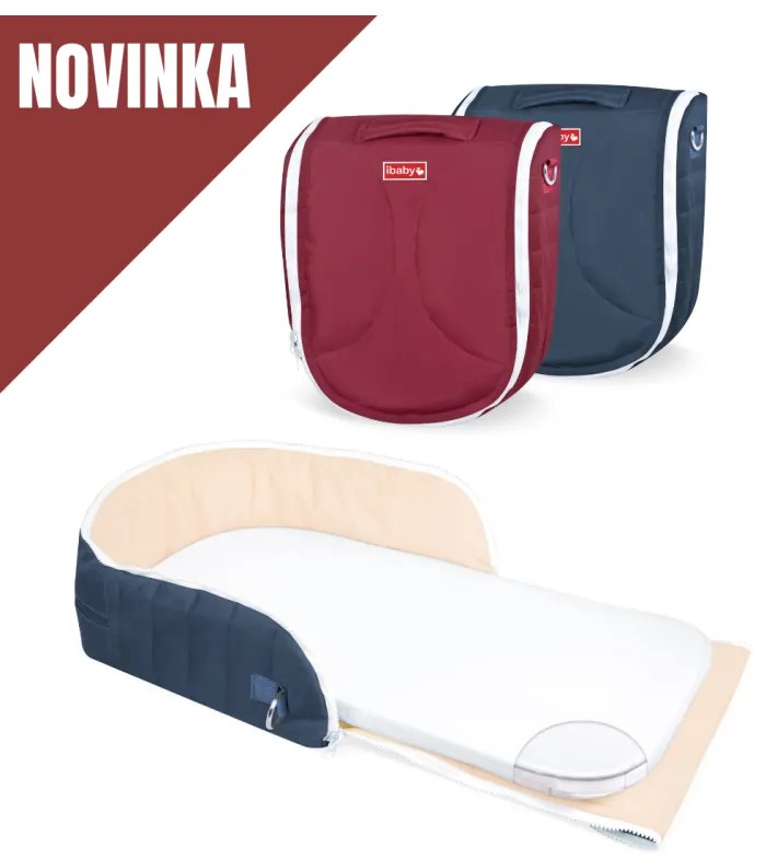 ibaby Baby Bed kék hordozható babafészek
