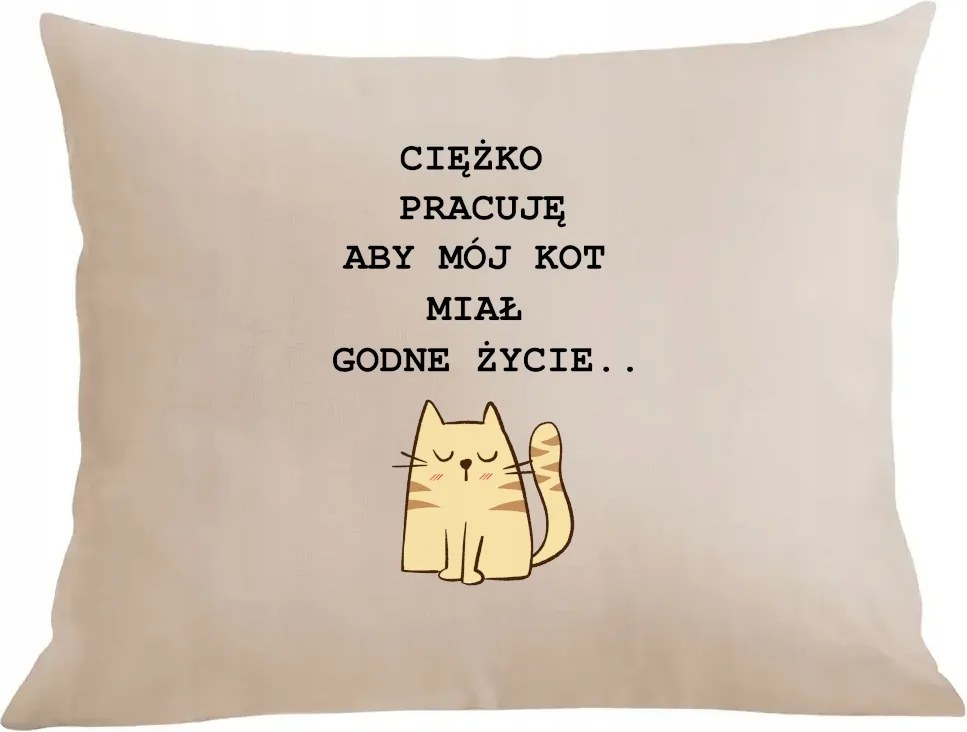 Párna párnahuzat, hogy macskámnak méltó élete legyen