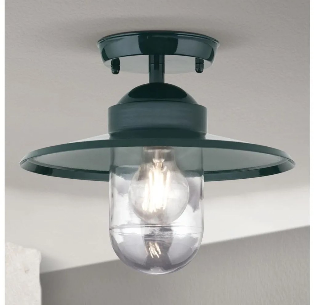 Orion Orion AL 11-1317 - Kültéri csillár EDWARD 1xE27/60W/230V IP44 zöld OR0222