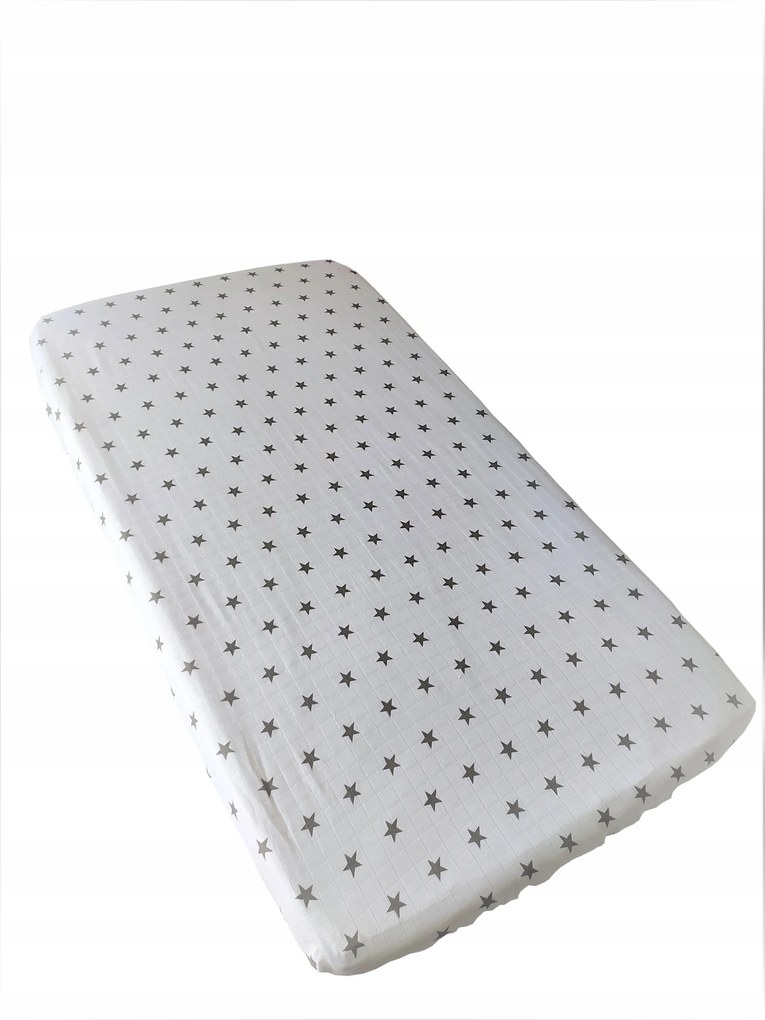 Gumis muszlin lepedő 160x200cm