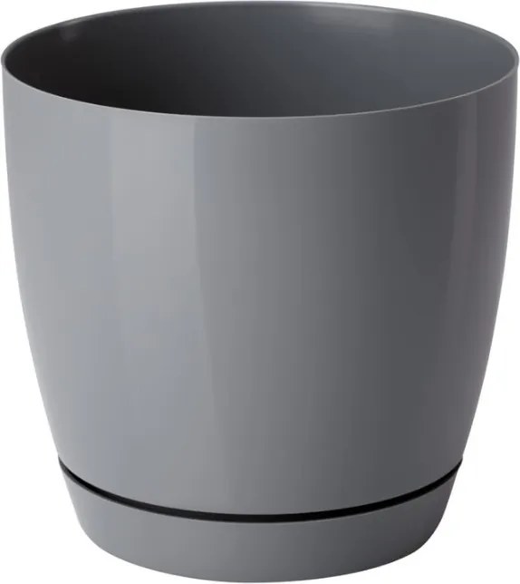 Form Plastic Kerek kaspó állvánnyal Toscana 19 Beton