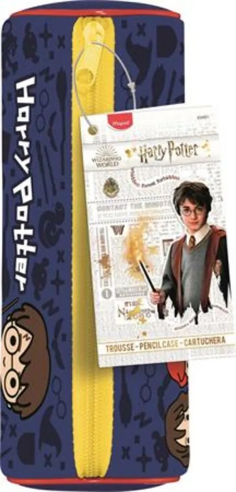 Tolltartó, cipzáras, MAPED, Harry Potter Kids, kék (IMAH934801)