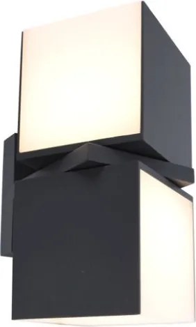 LUTEC 5193801118 CUBA Modern Kültéri Fali Lámpa LED IP54