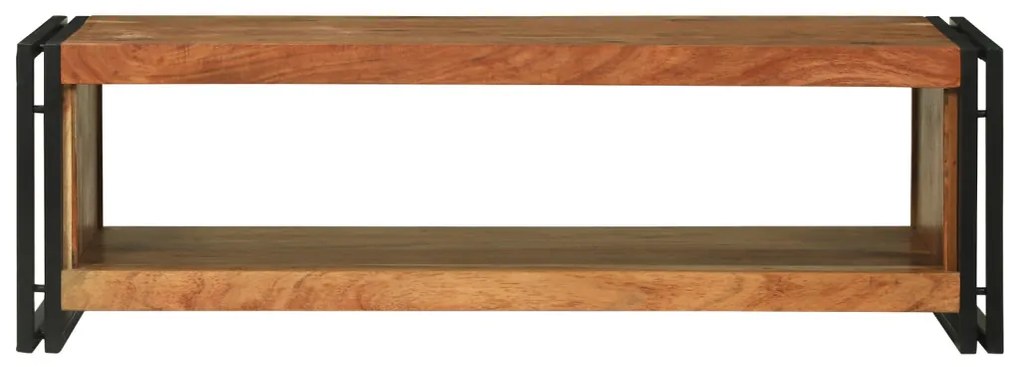 dohányzóasztal 120x50x38 cm Tömör akácfa