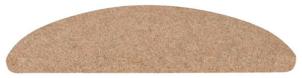 20 db bézs öntapadó lépcsőszőnyeg 56 x 17 x 3 cm