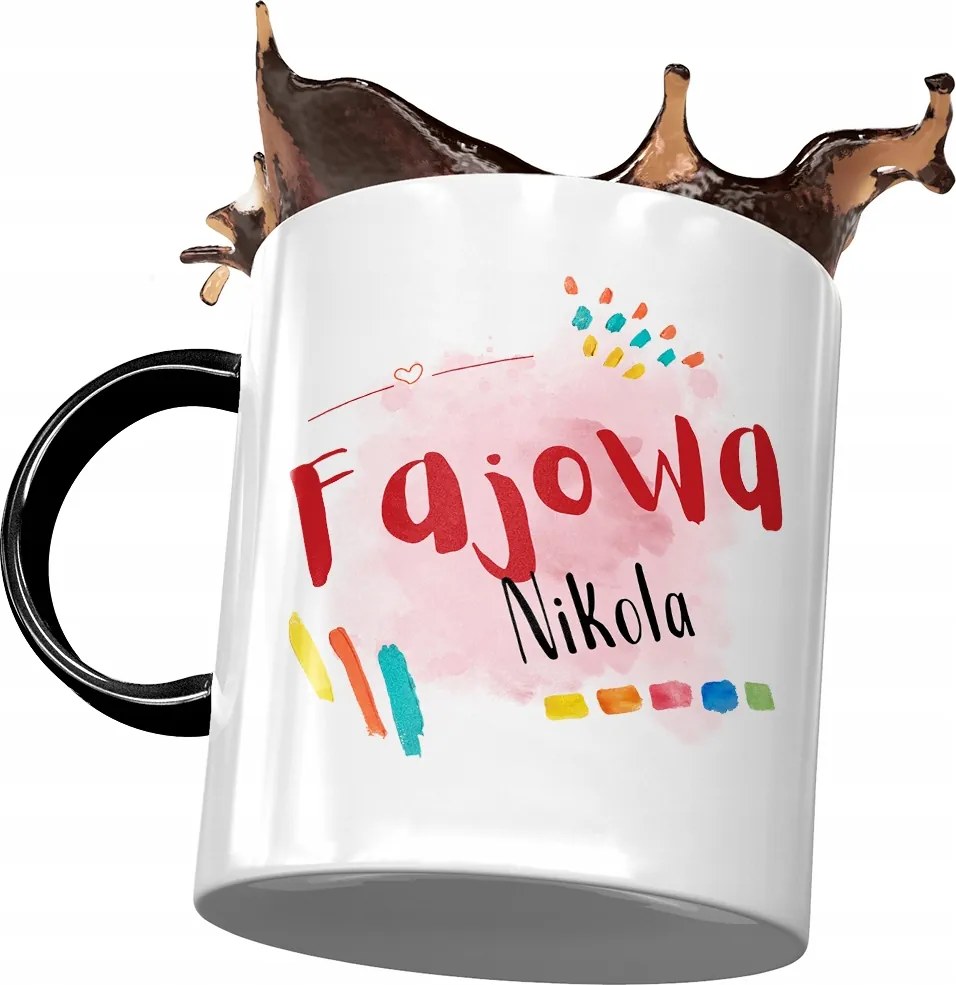 Fekete Bögre Nikola Feleség Nővérek Ajándék Nyomtatott Fotóval