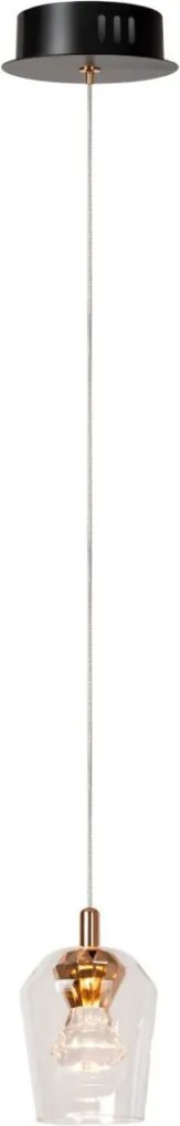 LUCIDE 00430-04-60 BERLIANE Egyágú Függesztett Lámpa Fém LED IP20