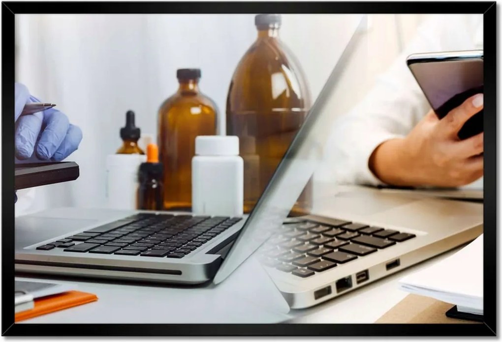 Poszterek keretben 60x40 Orvosi technológia