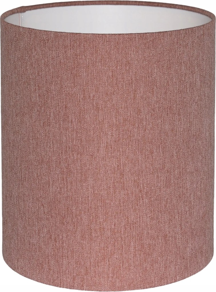 Lámpabúra Álló Lámpabúra Függő Henger 13/15 cm E27 Piszkos Rózsaszín Avola