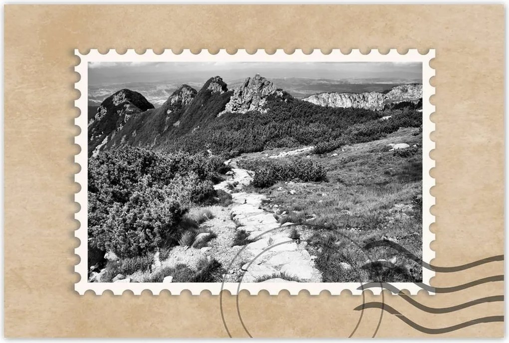 Poszterek 120x80 Tátra Lengyel hegyek Kilátás