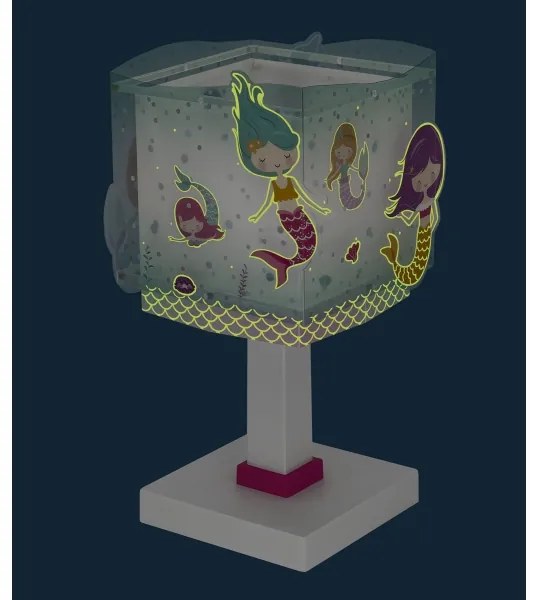 Dalber 63441 - Gyermek lámpa MERMAIDS 1xE14/60W/230V