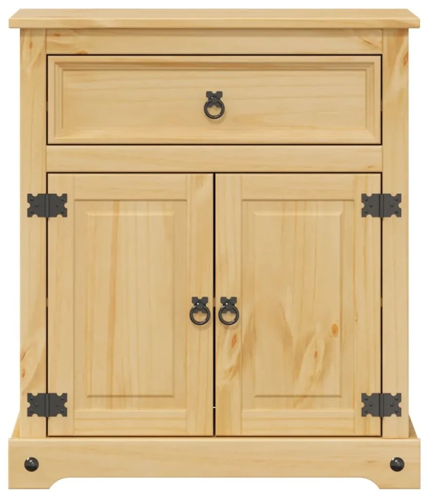 Corona tömör fenyőfa fürdőszobaszekrény 70 x 33 x 80 cm