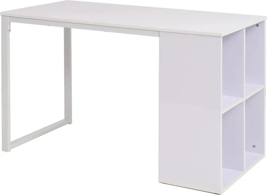 vidaXL fehér íróasztal 120 x 60 x 75 cm