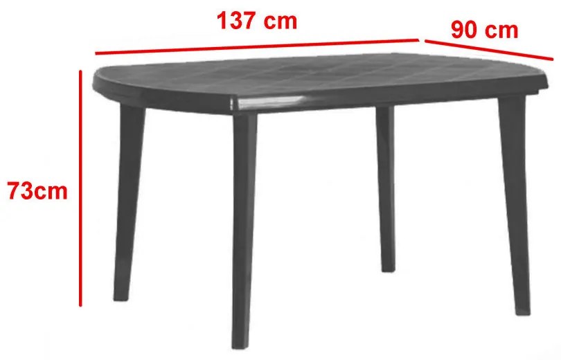 Elte 4+1 kerti bútor garnitúra szett
